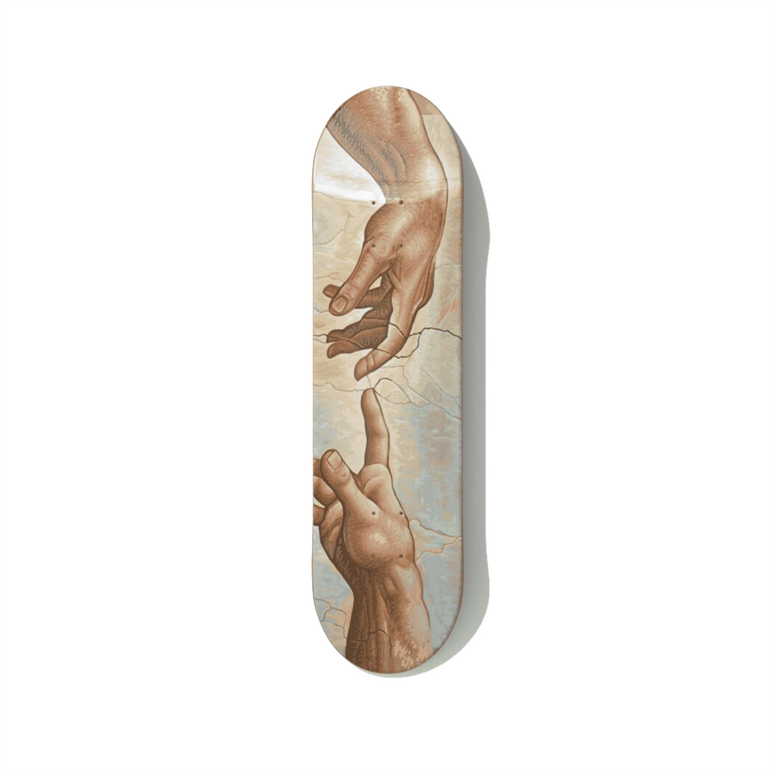 Custom handwriting signature keepsake skateboard deck 2026 DeckArts Berlin loved one actual handwriting note recipe signature deeply personal wall art UV-printed real Grade-A Canadian maple archival glassless treasured keepsake design your own deck