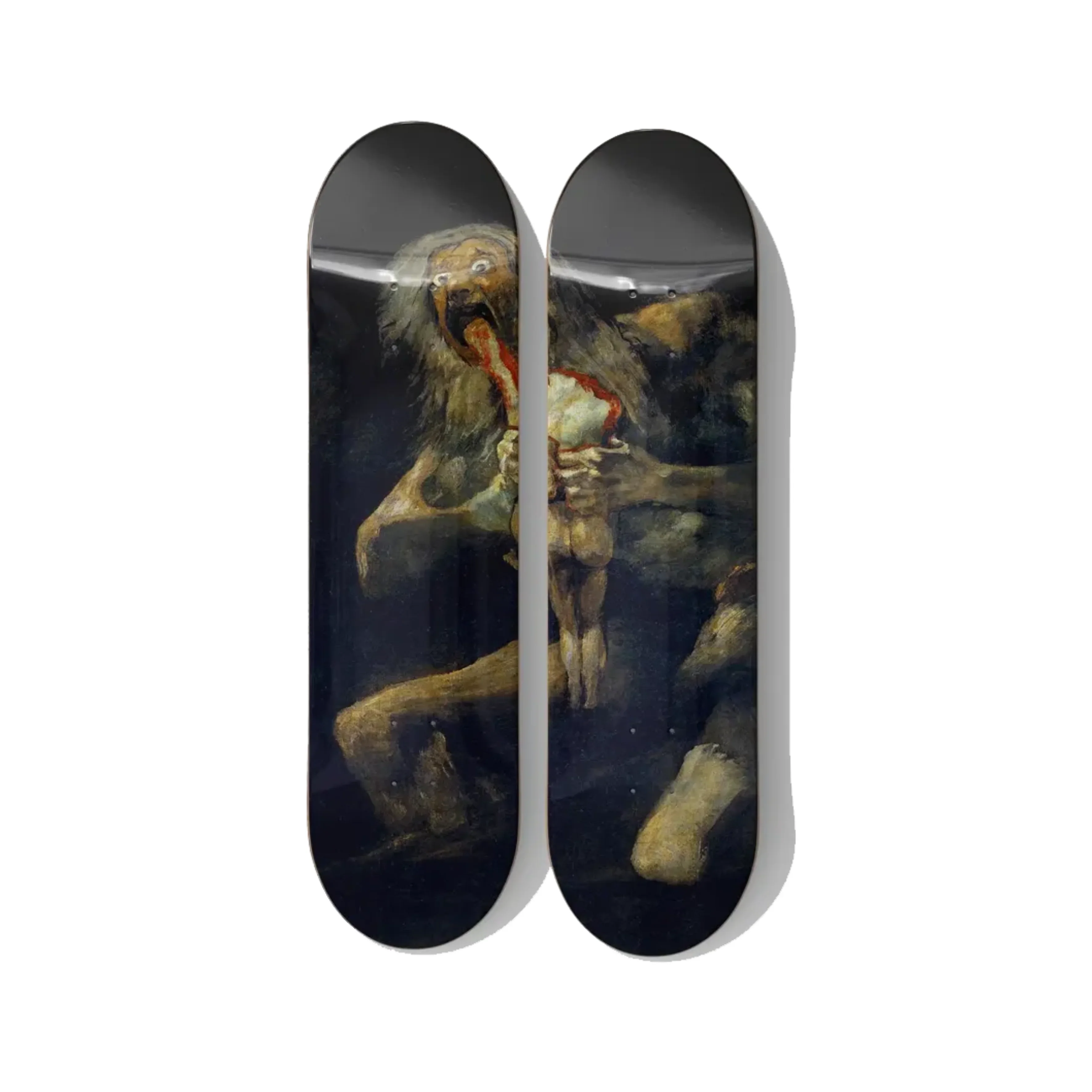 Munch The Scream on Canadian maple — DeckArts Berlin