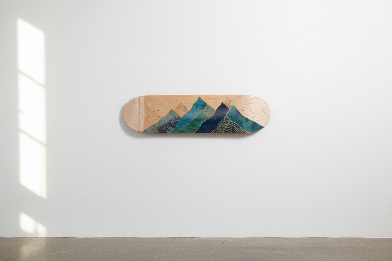 skateboard wall art