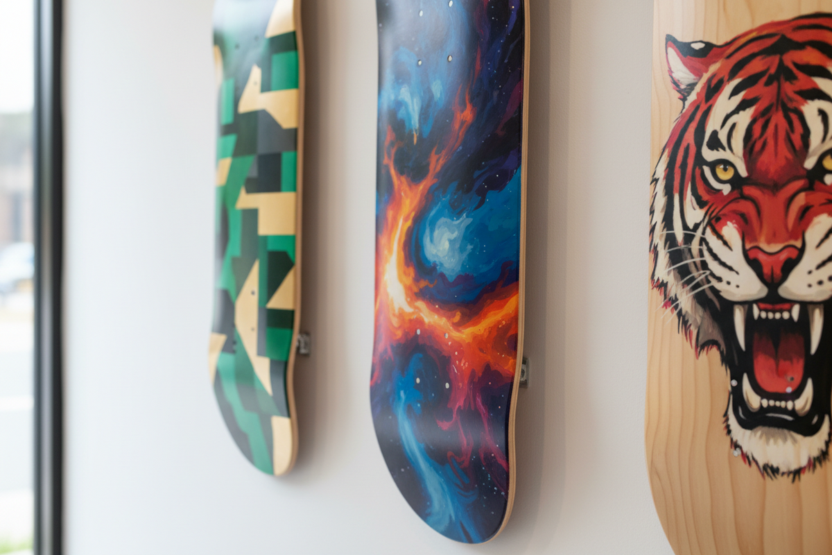 Skateboard Wall Art — How Many Decks Should You Put on One Wall?