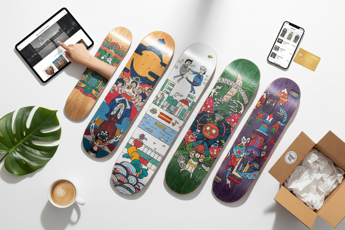 Where to Buy Skateboard Deck Art Online: Best Stores 2026