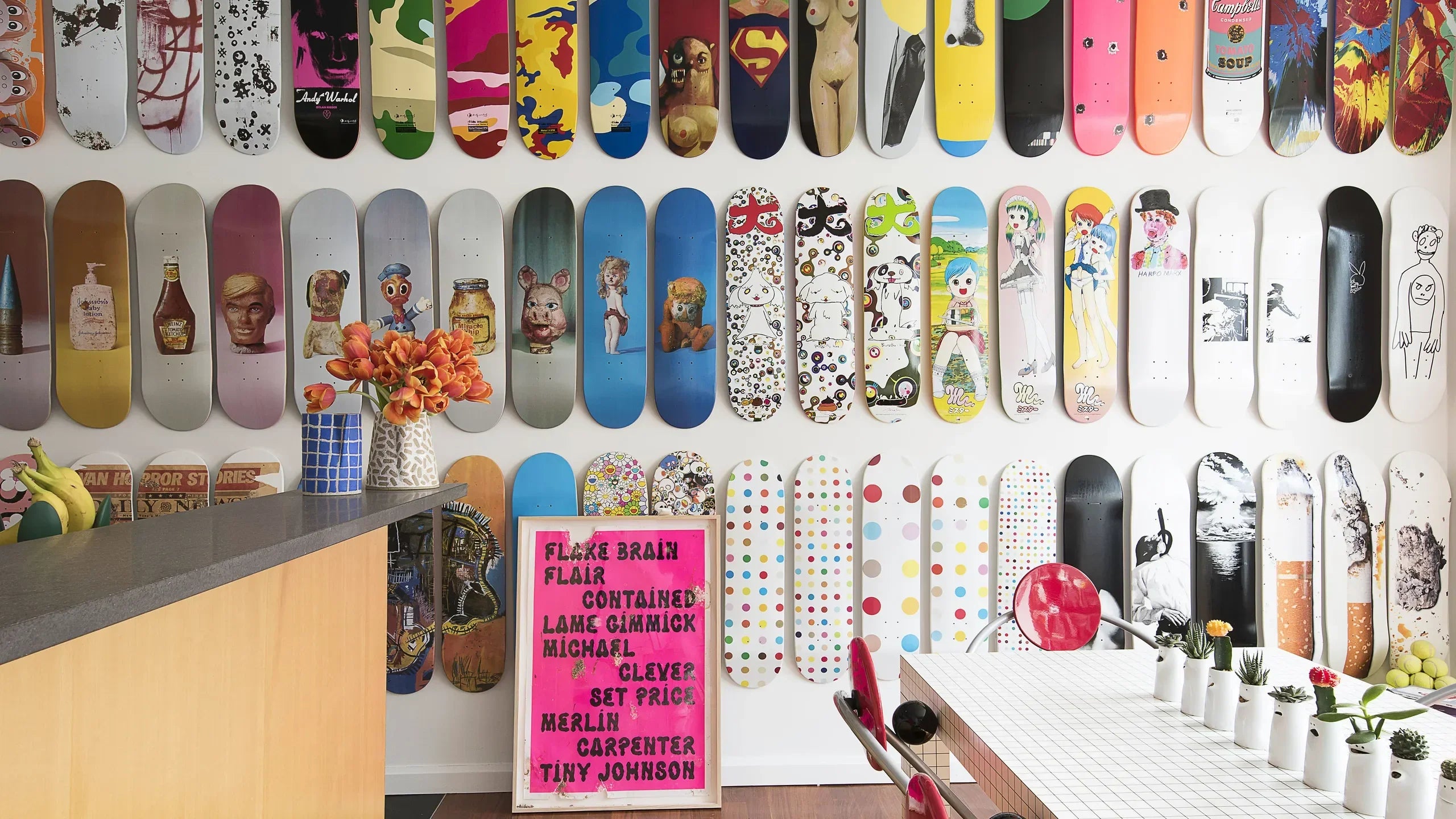 Premium Skateboard Wall