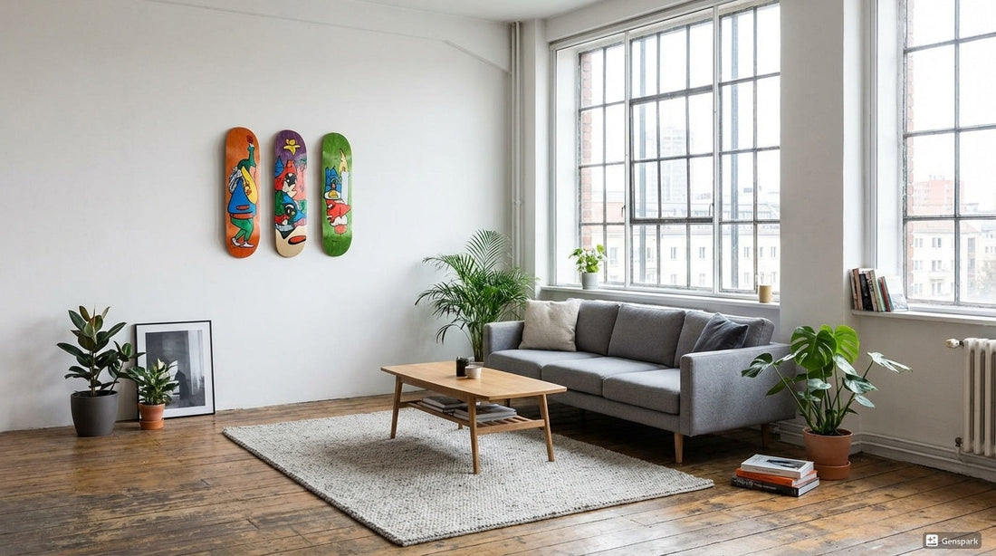 skateboard wall art