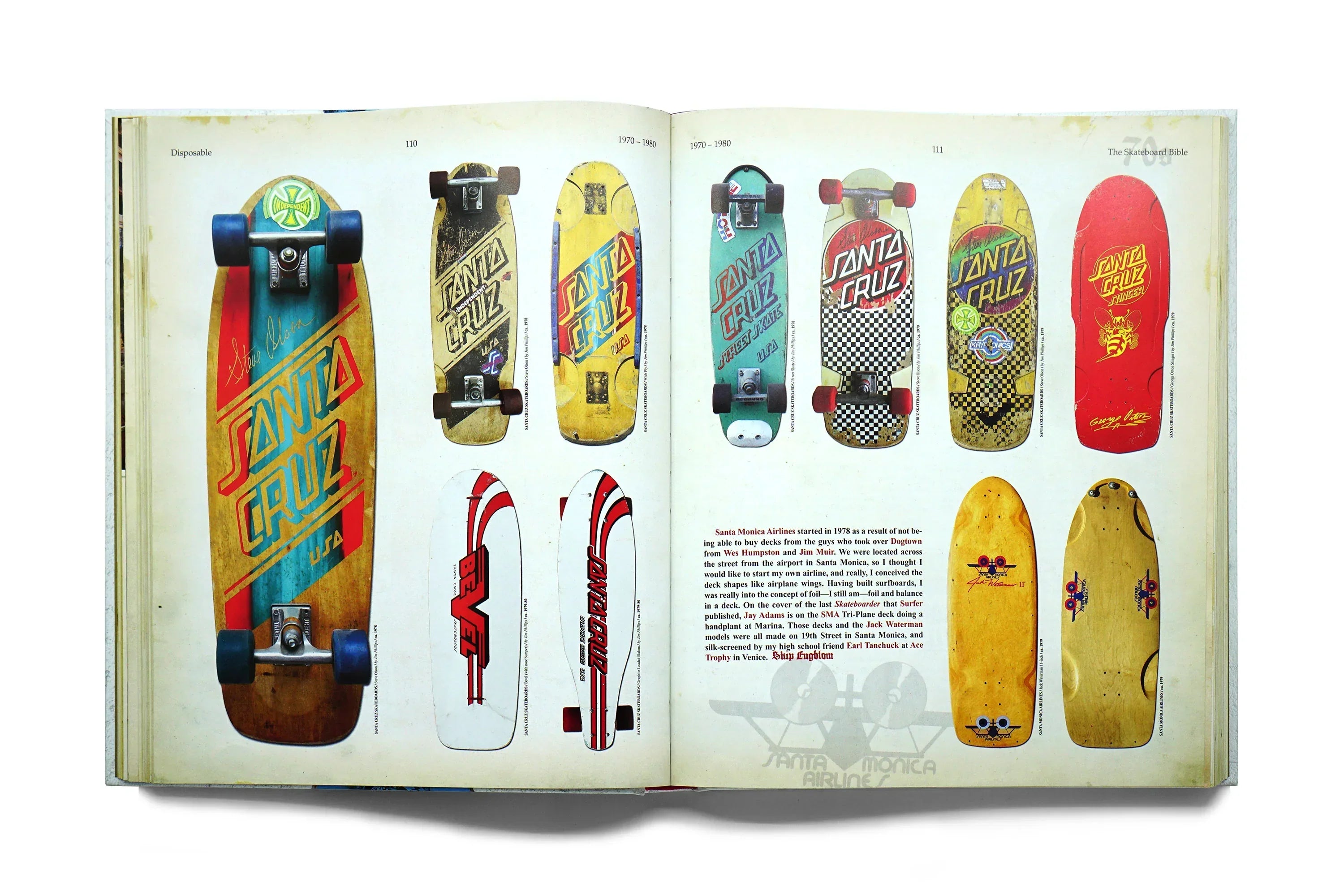 Skateboard art