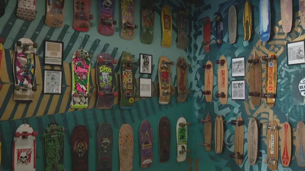 Skateboard Wall 
