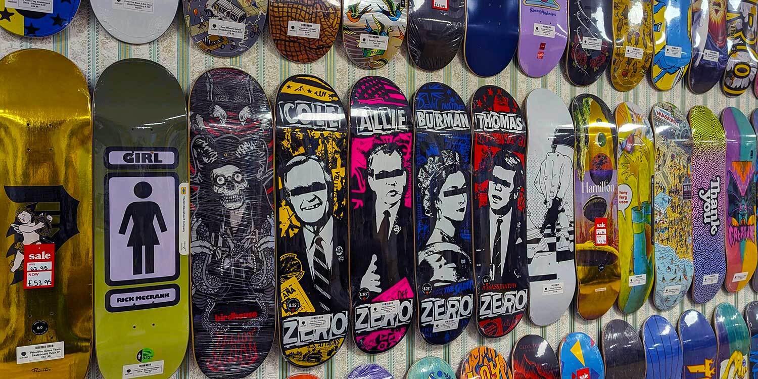 skateboard art