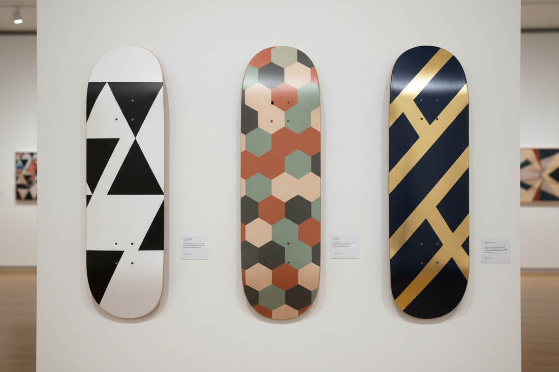 Geometric Patterns on Skateboard Decks: Modern Trends
