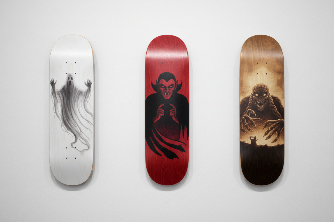  Horror Movie Skateboard Deck Art Collections