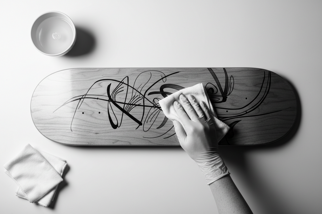  How to Clean Skateboard Deck Art Without Damage