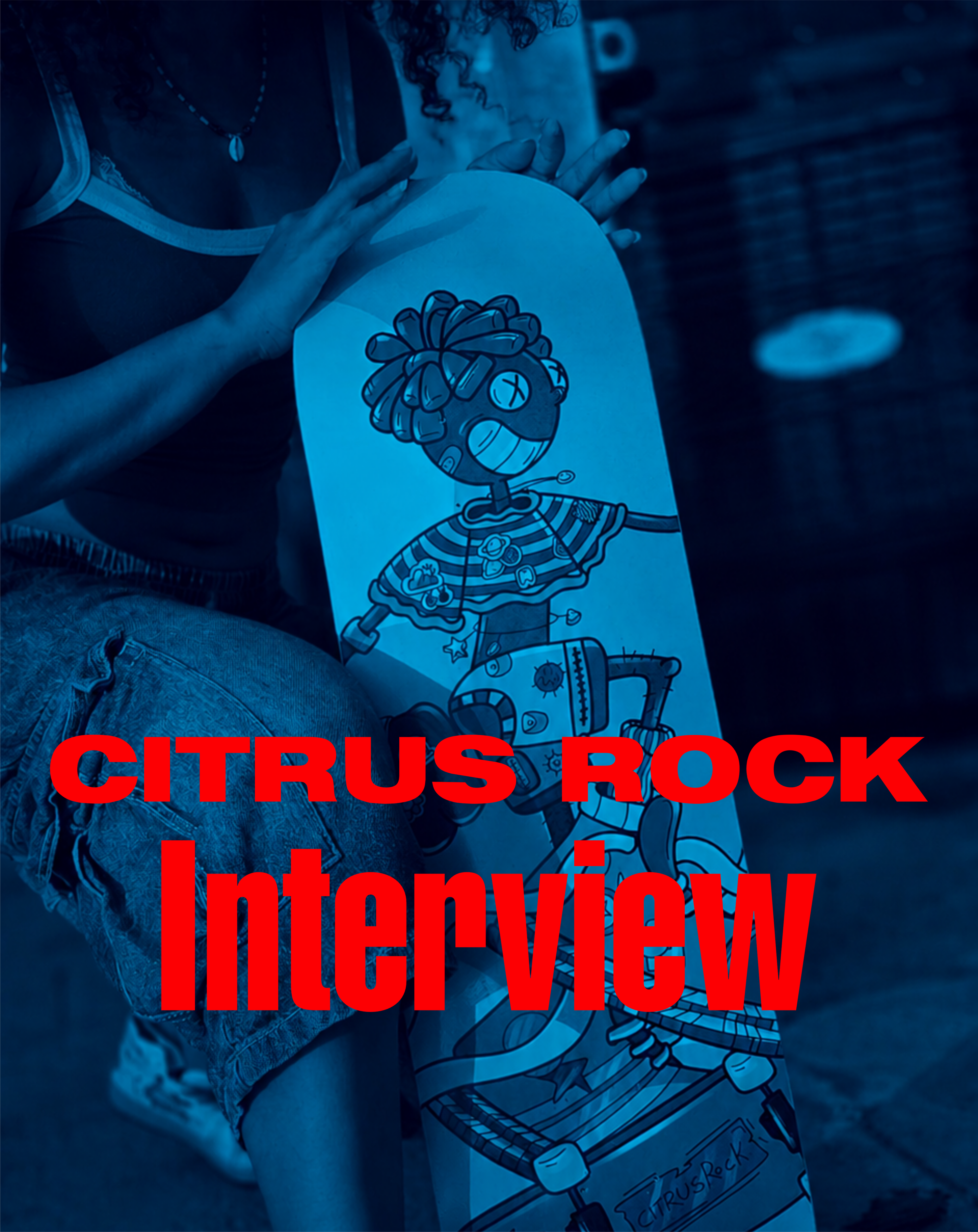 Citrus Rock: The Artist Who Turns Grey Construction Sites Into Joy 