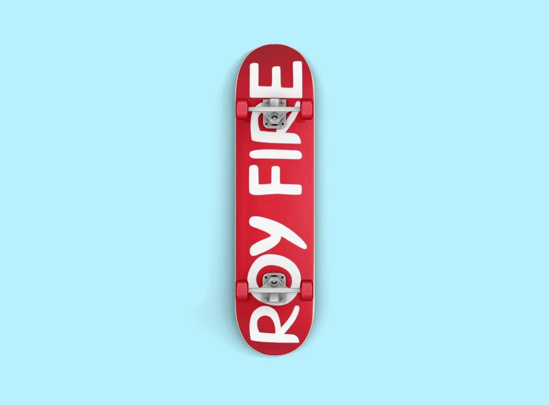 Skateboard art