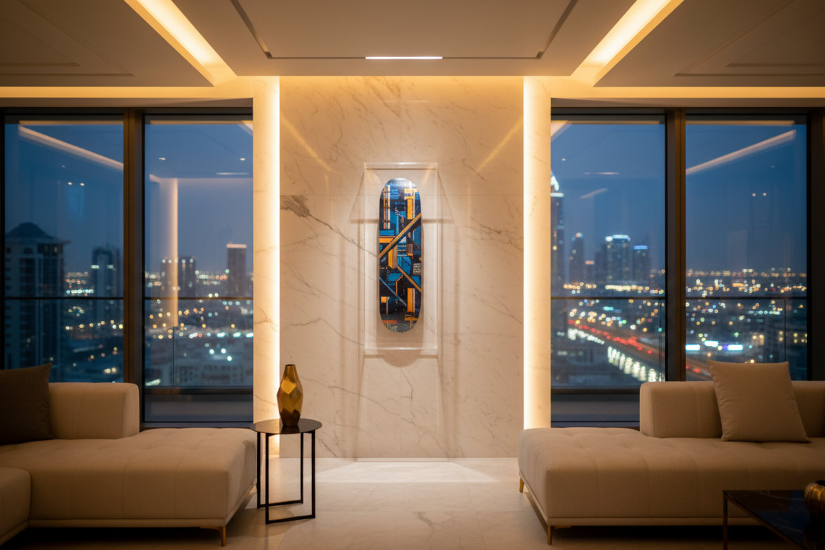 Skateboard Wall Art Dubai & UAE: Premium Collectors Guide