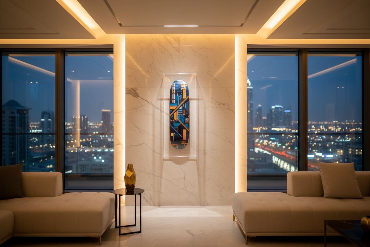 Skateboard Wall Art Dubai & UAE: Premium Collectors Guide