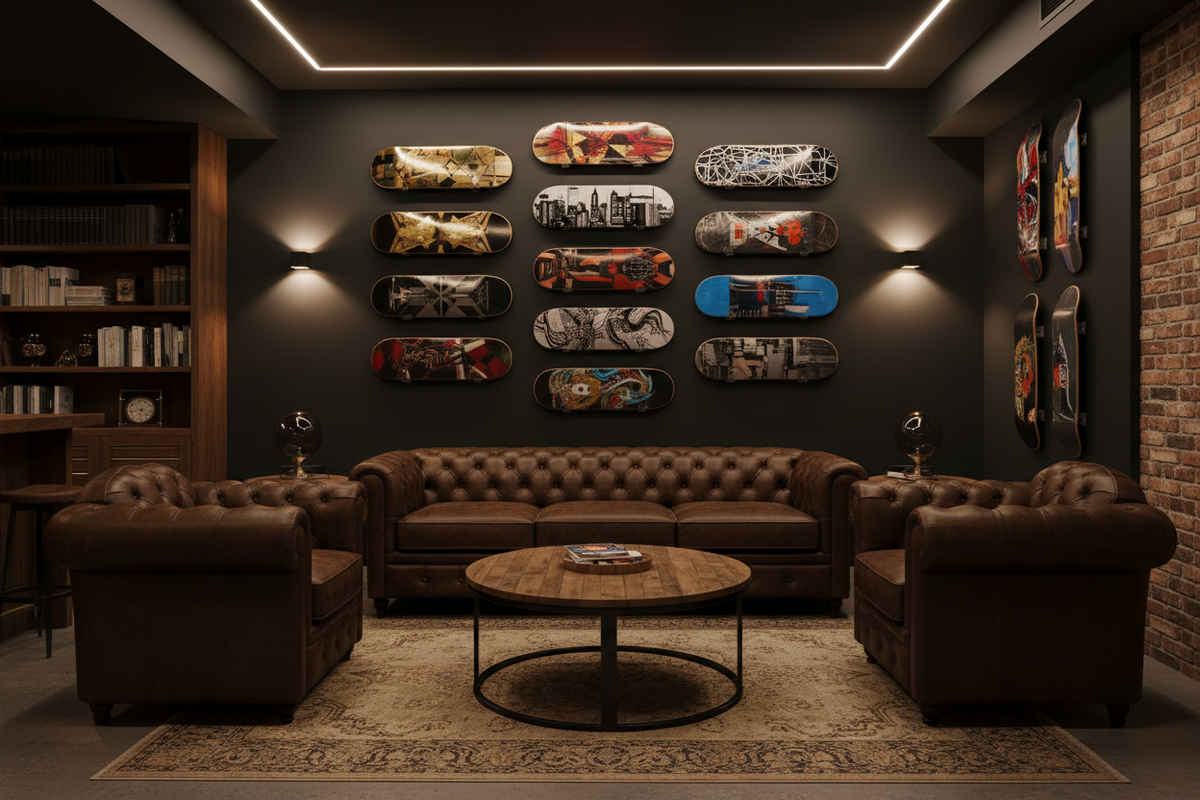  Skateboard Wall Art for Man Cave: Ultimate Guide