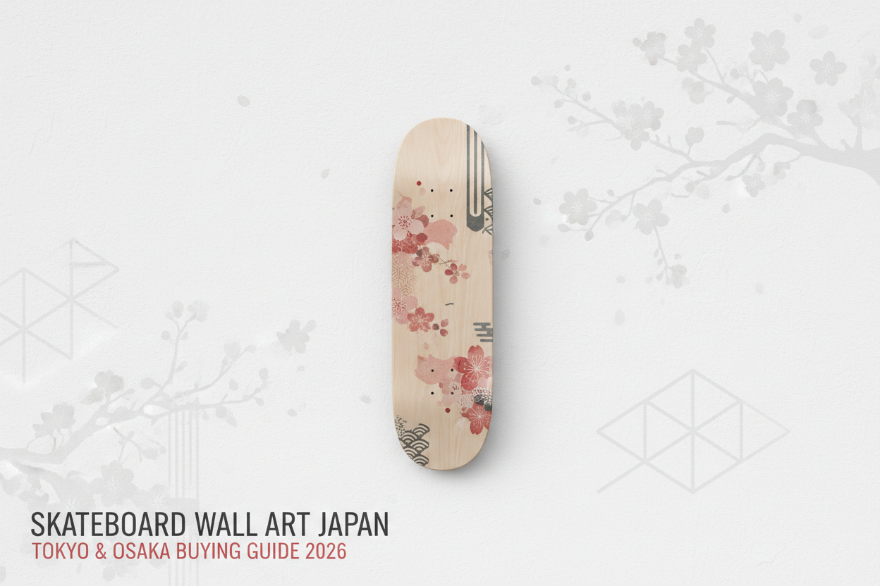  Skateboard Wall Art Japan: Tokyo 
