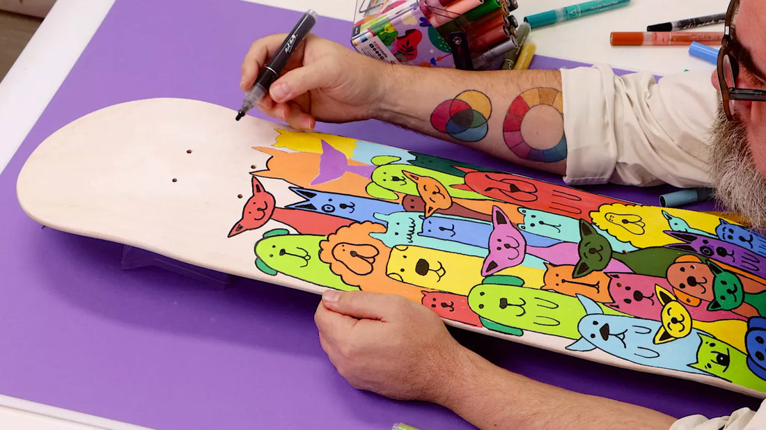 Skateboard Wall Art