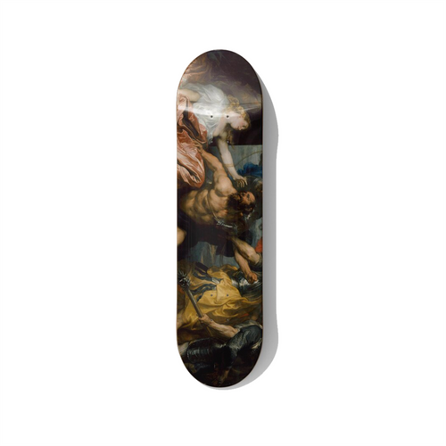 Peter Paul Rubens' Samson and Delilah Skateboard Wall Art - Premium Canadian Maple Deck - deckarts.com