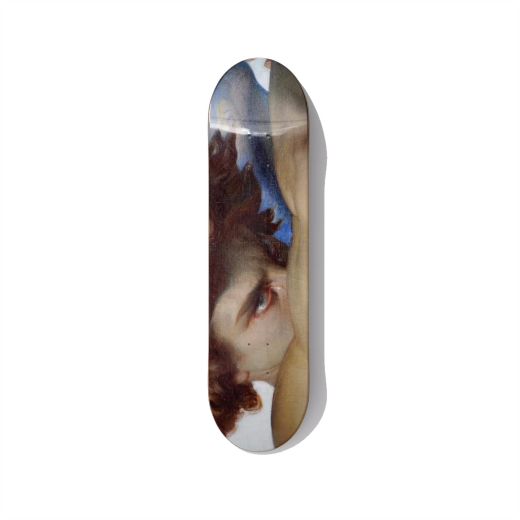 Alexandre Cabanel's Fallen Angel Skateboard Wall Art – Premium Canadian Maple Deck - deckarts.com