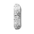 Panama Access Memory skateboard wall art on premium Canadian maple deck