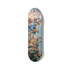 Carracci Triumph of Bacchus skateboard wall art on premium Canadian maple deck