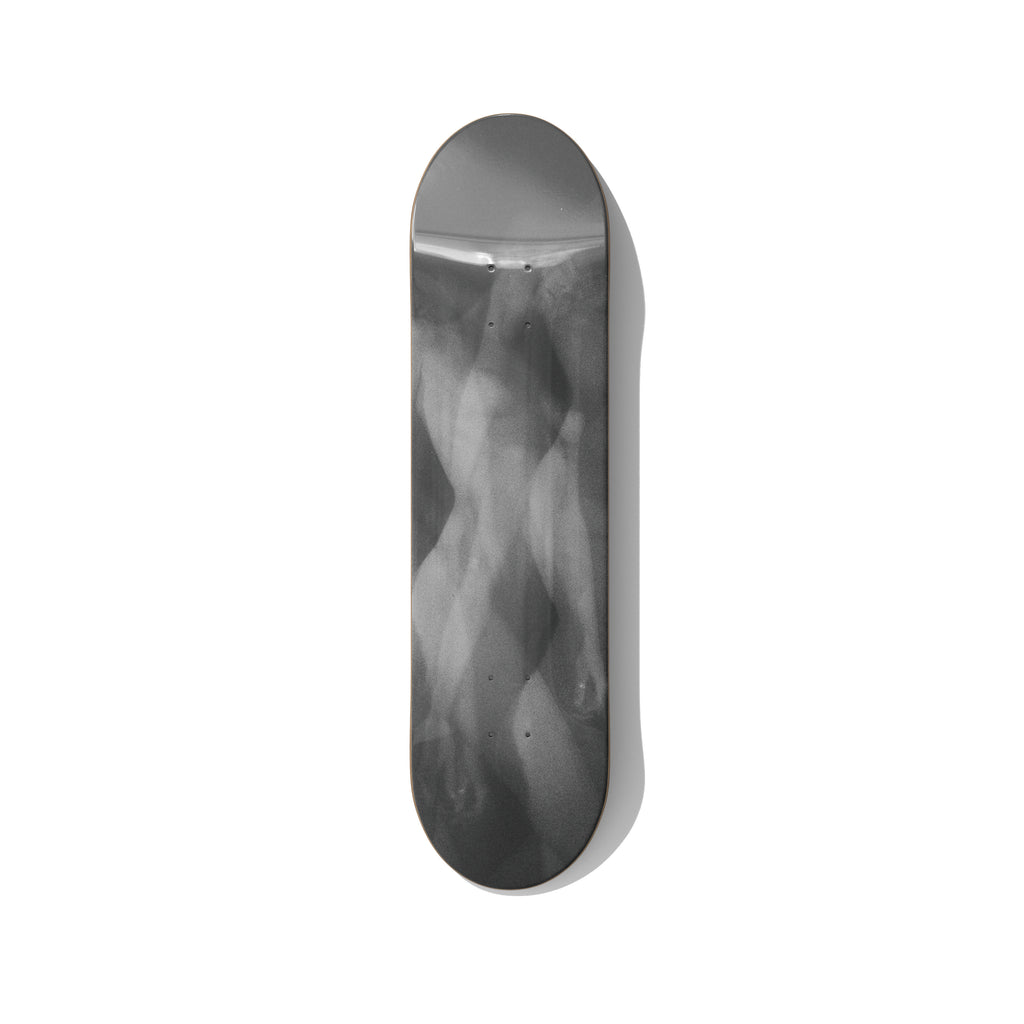 In Praise of Shadows Mirage Portrait skateboard wall art on premium Canadian maple deck
