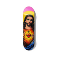 Skateboard Wall Art – Sacred Heart Modern Religious Pop Art Deck