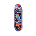 Koi Fish Waves Japanese Style Skateboard Wall Art - Premium Canadian Maple Deck - deckarts.com
