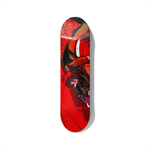 Skateboard Art – Inked & Outed Deck